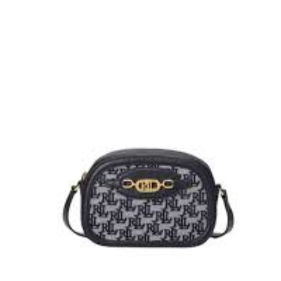 Lauren Ralph Lauren Monogram Medium Jordynn Crossbody Bag - Picture 7 of 7